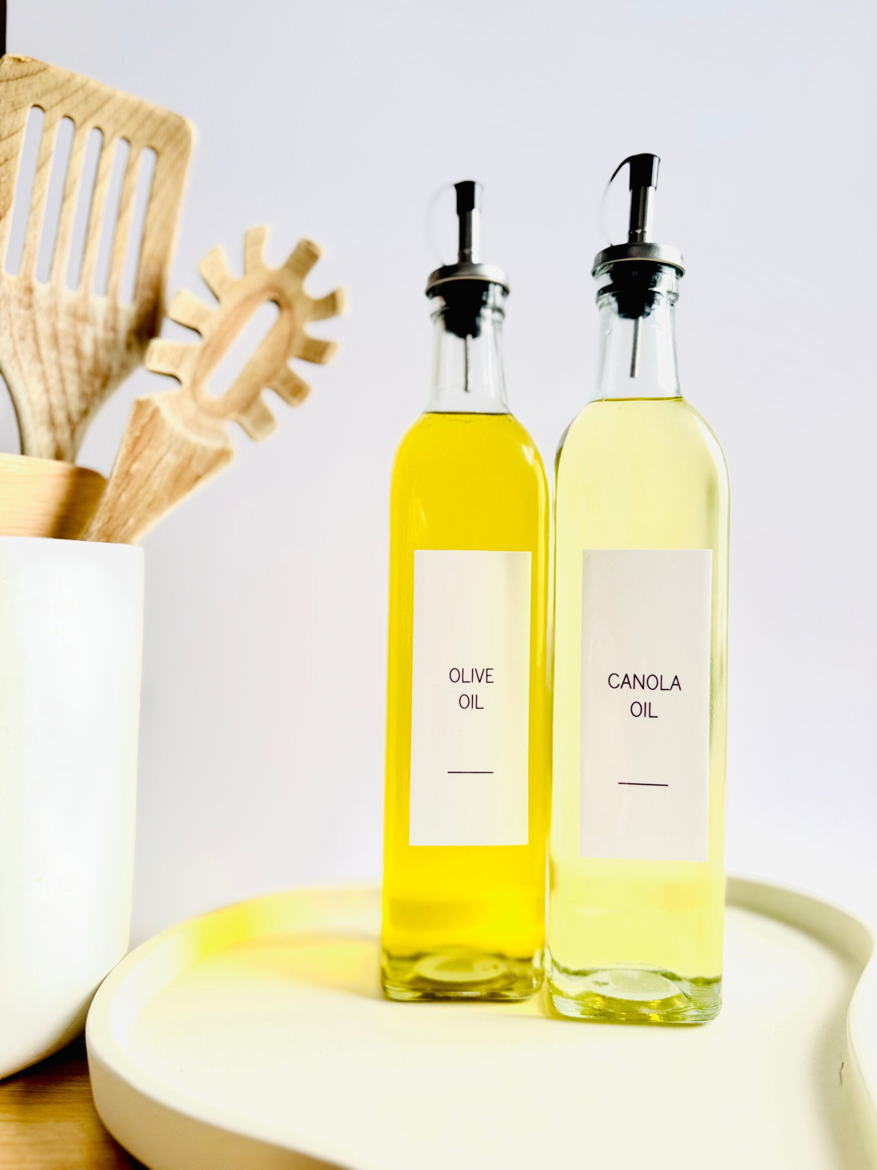 Preselected Oil & Vinegar Labels