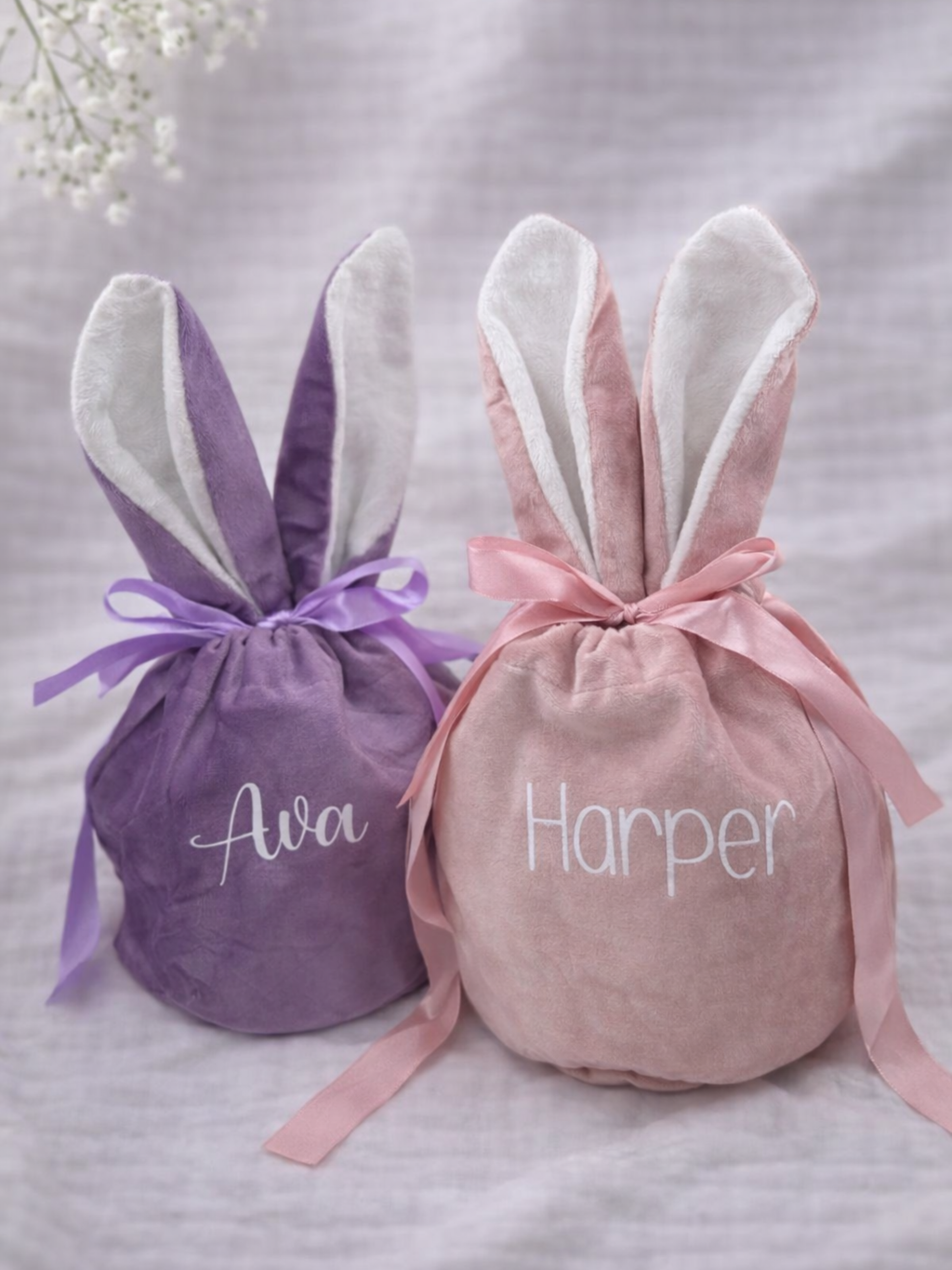 Easter Velvet Basket