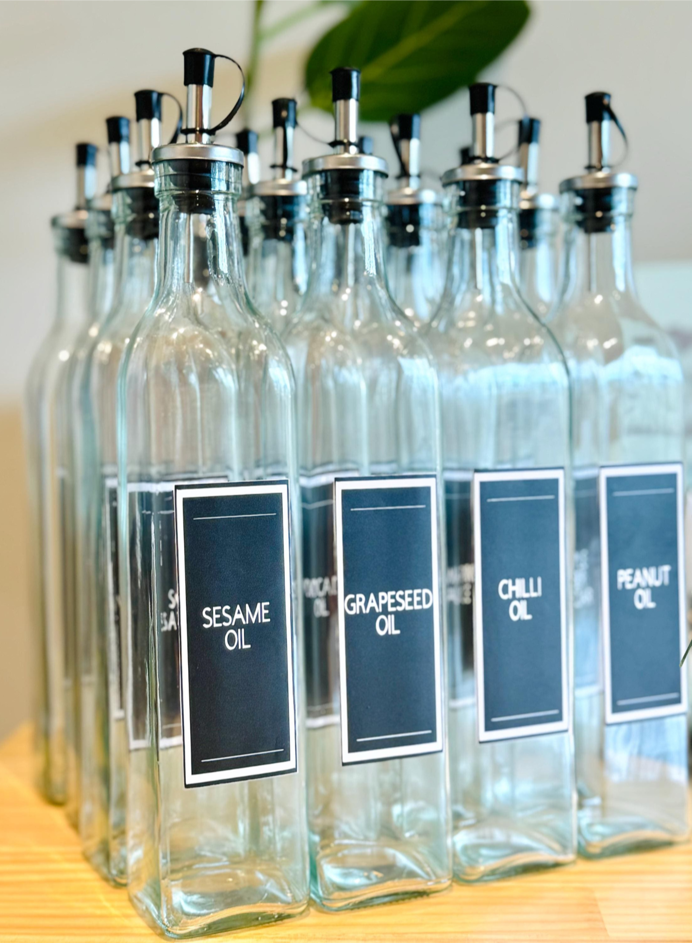 Custom Oil & Vinegar Labels