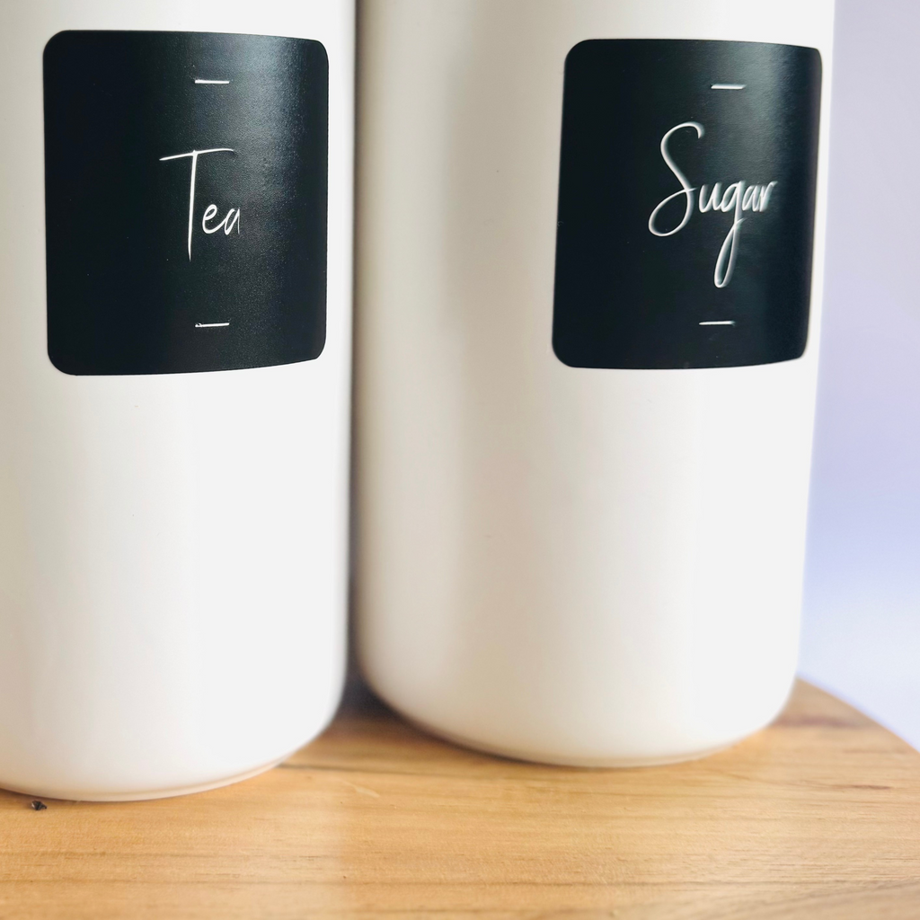 Tea, Coffee & Sugar Labels