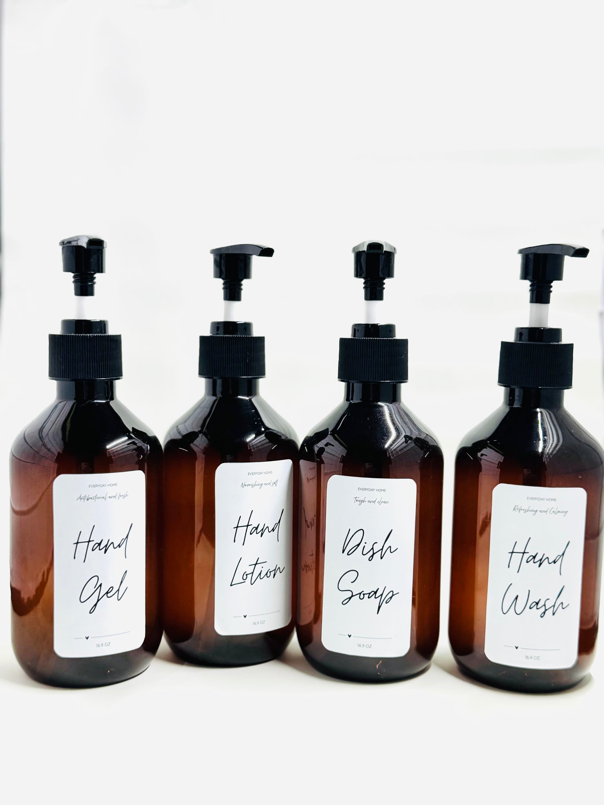 Amber Soap Bottle - 300ml