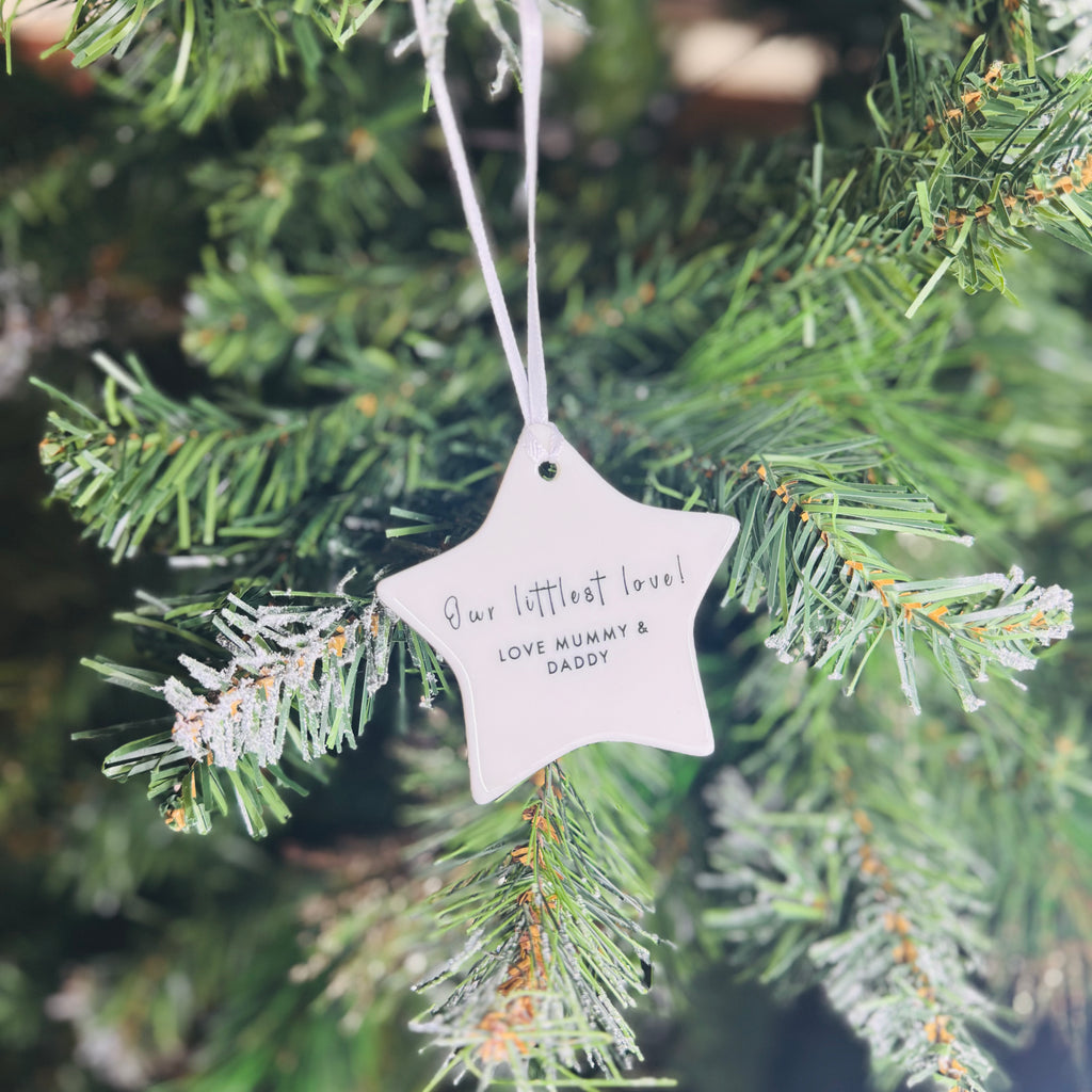 Custom Ceramic Christmas Bauble