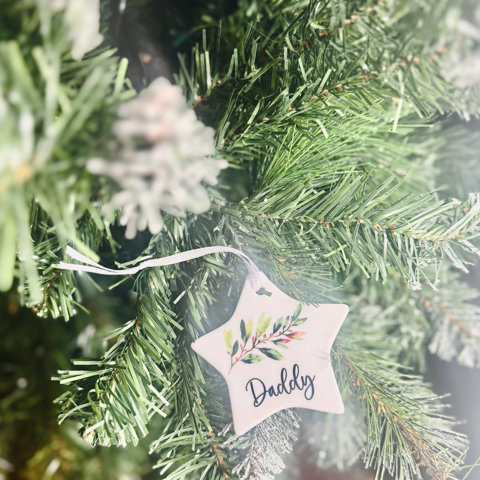 Custom Ceramic Christmas Bauble