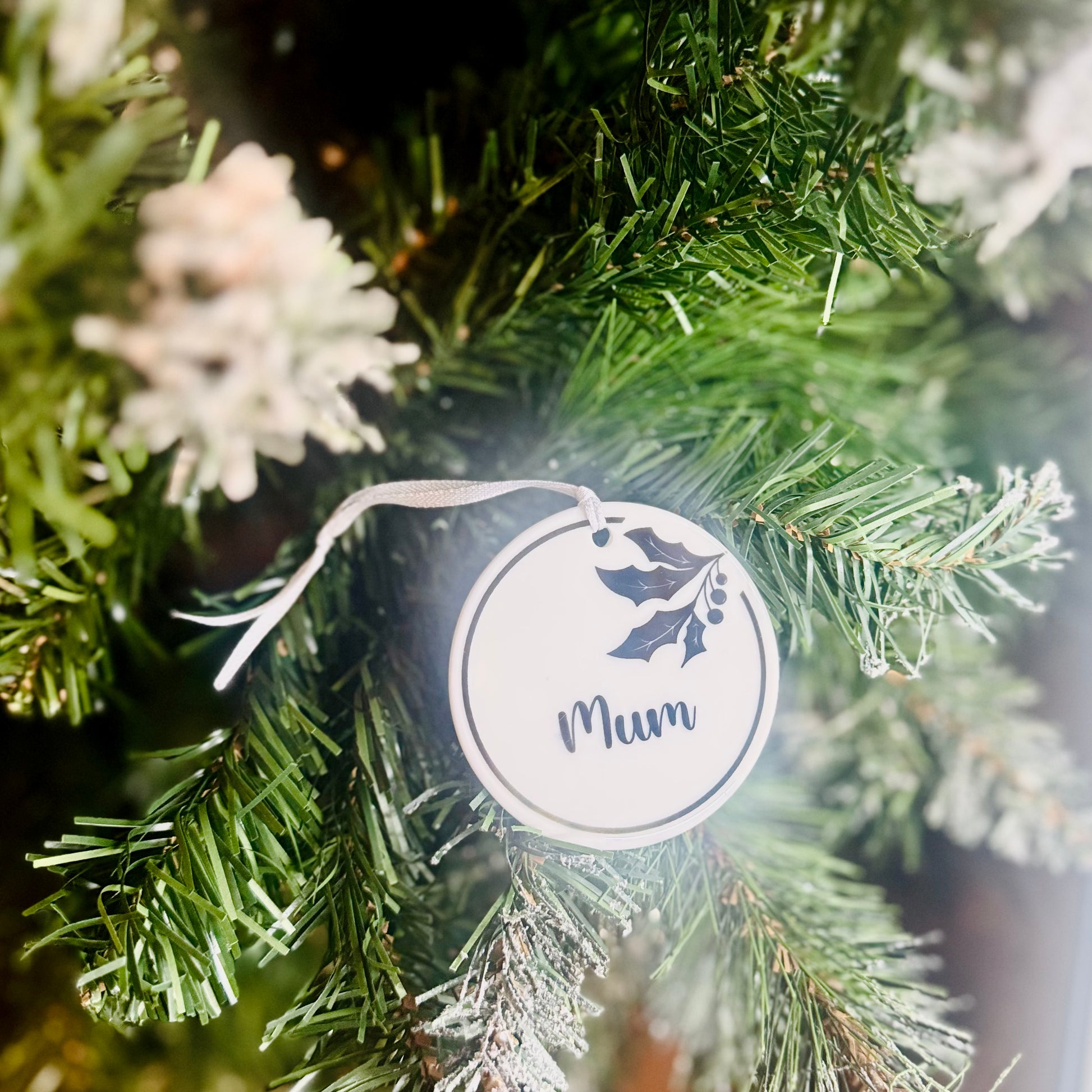 Custom Ceramic Christmas Bauble