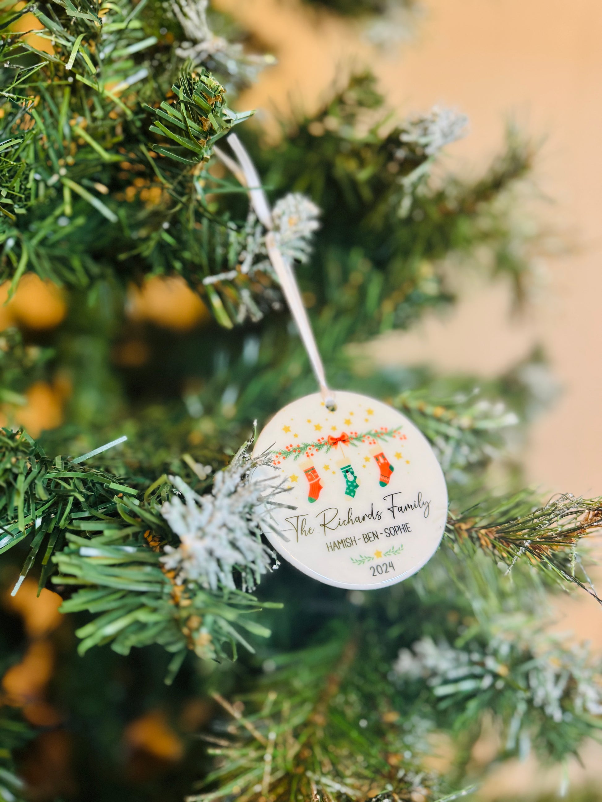 Family Christmas Ornament