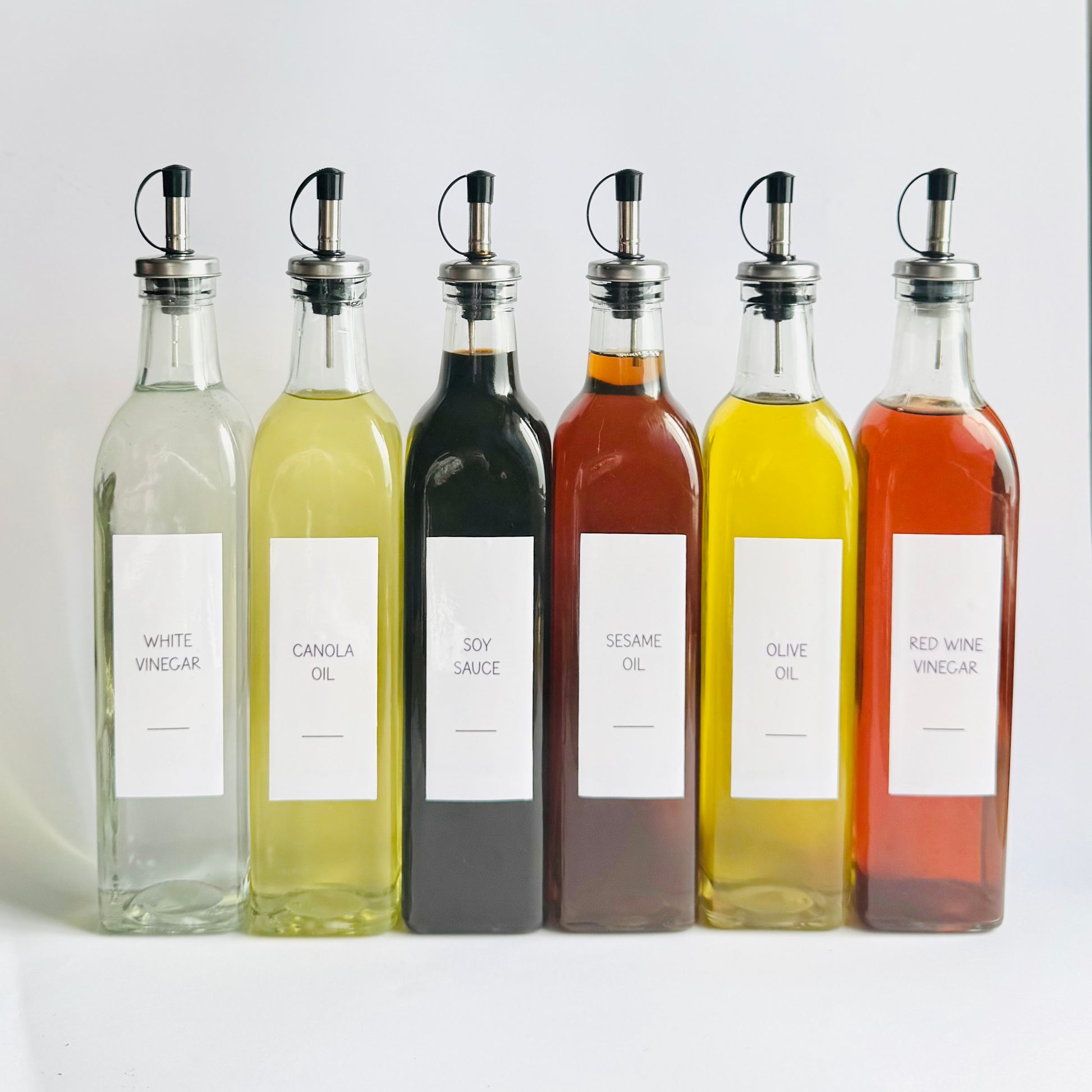 Preselected Oil & Vinegar Labels