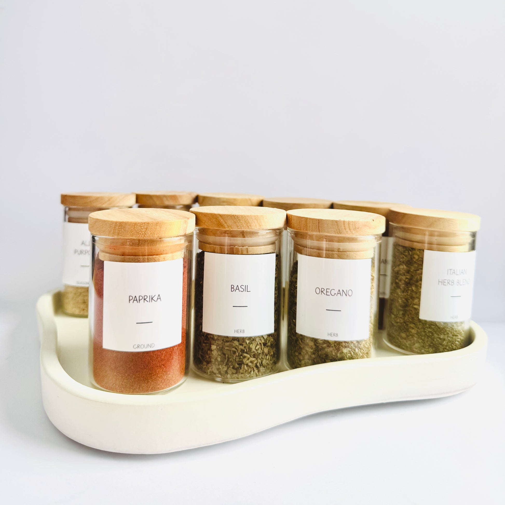 Preselected Herb & Spice Jar Labels