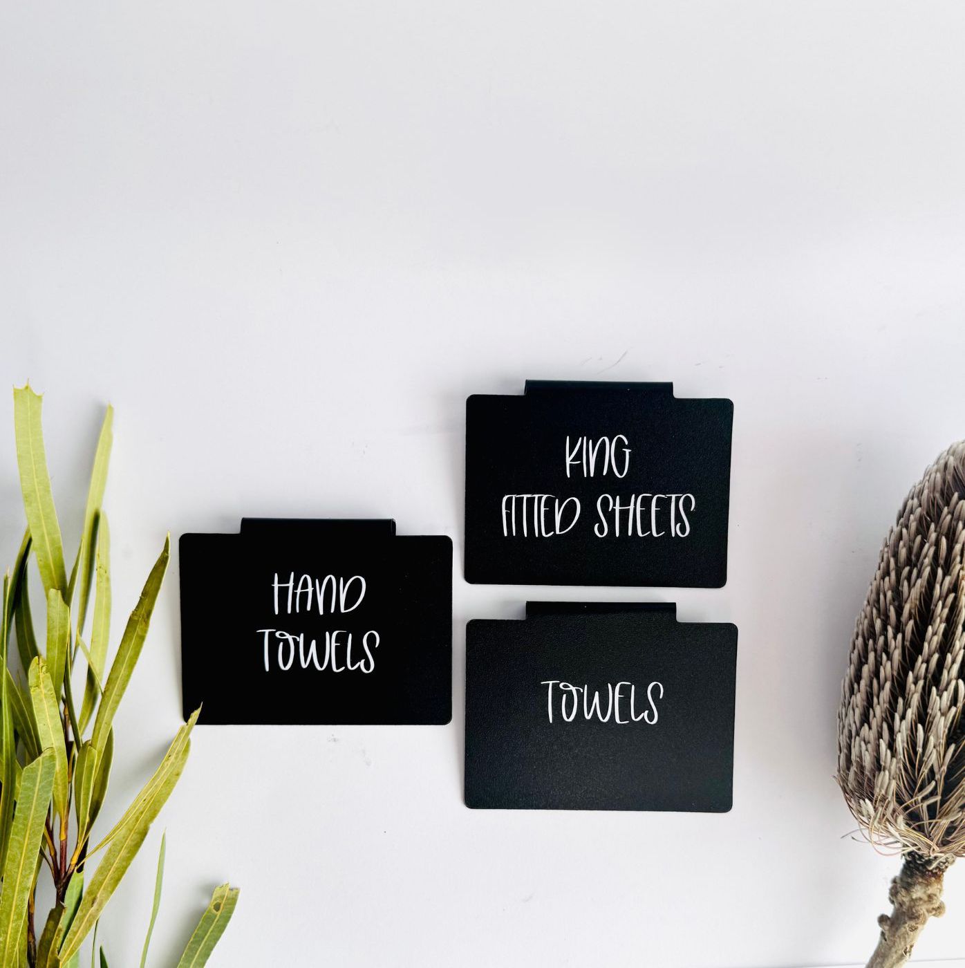 Custom Linen Cupboard Labels