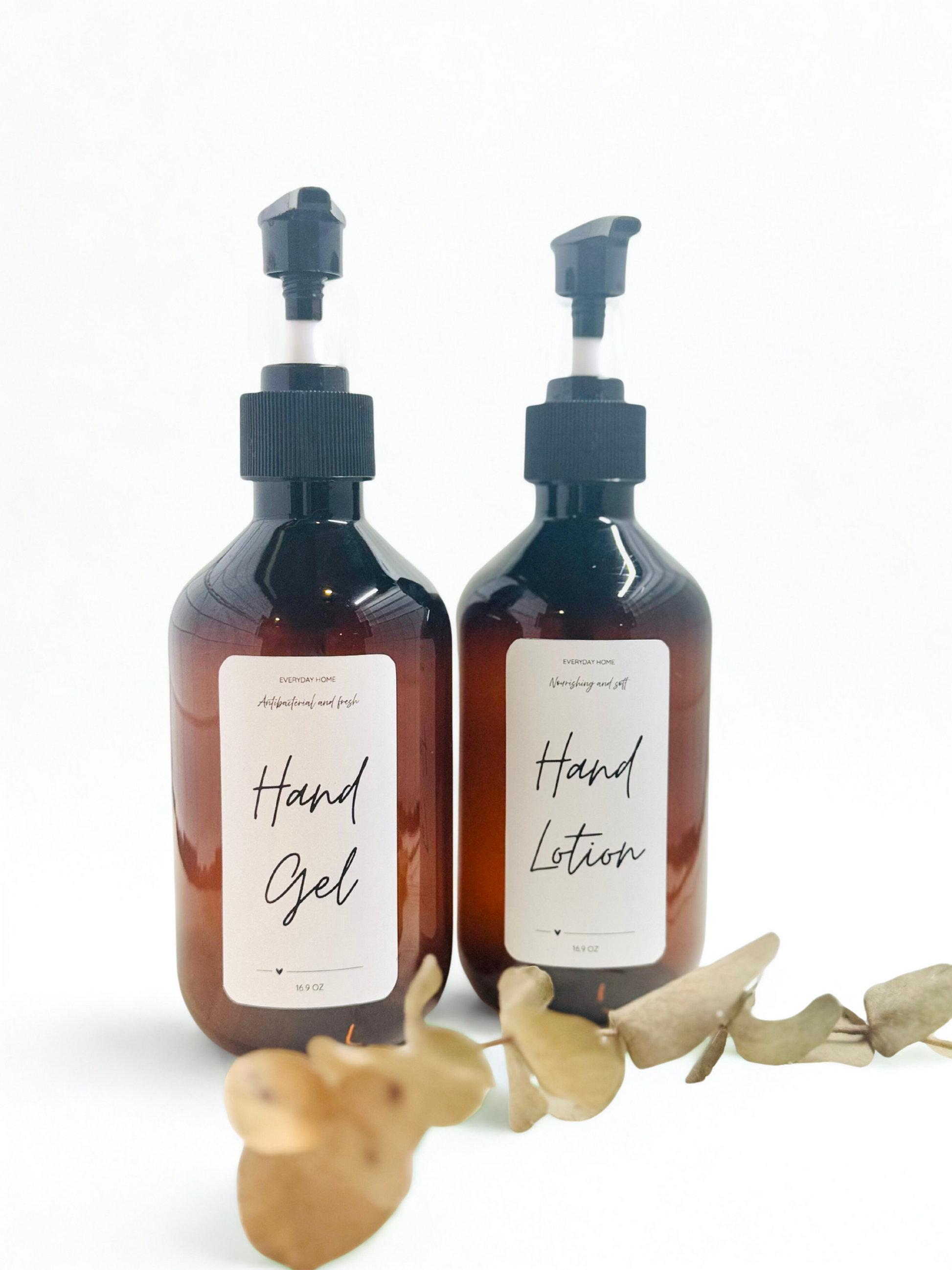 Amber Soap Bottle - 300ml