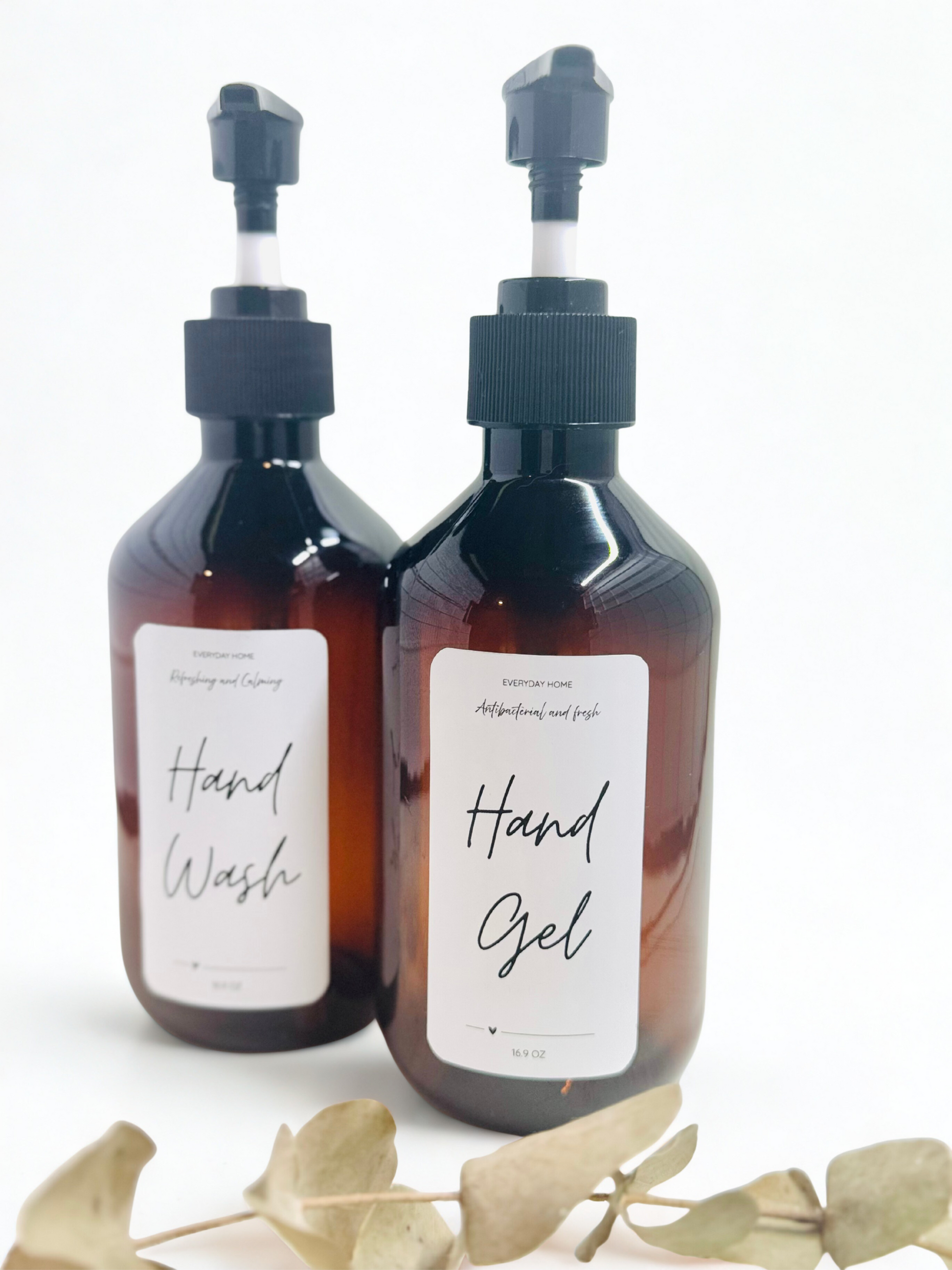Amber Soap Bottle - 300ml
