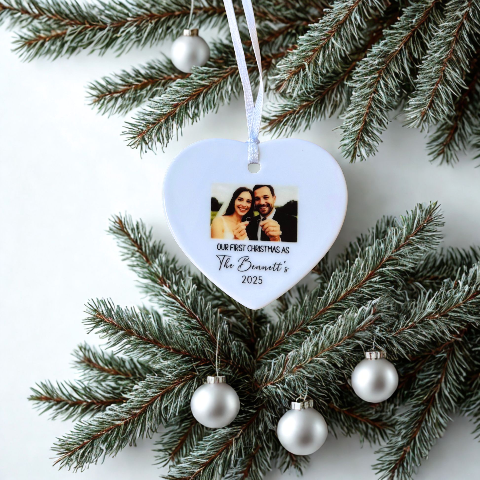 First Christmas Married Ornament