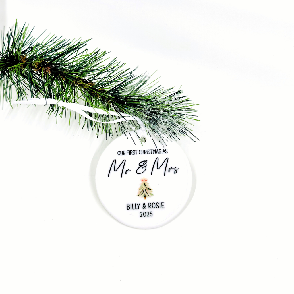 First Christmas Married Ornament