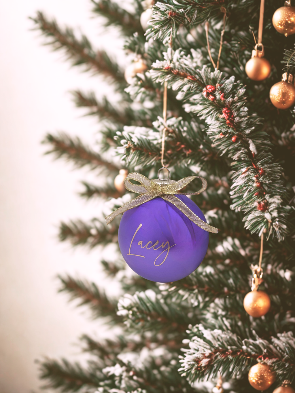 Personalised Christmas Bauble