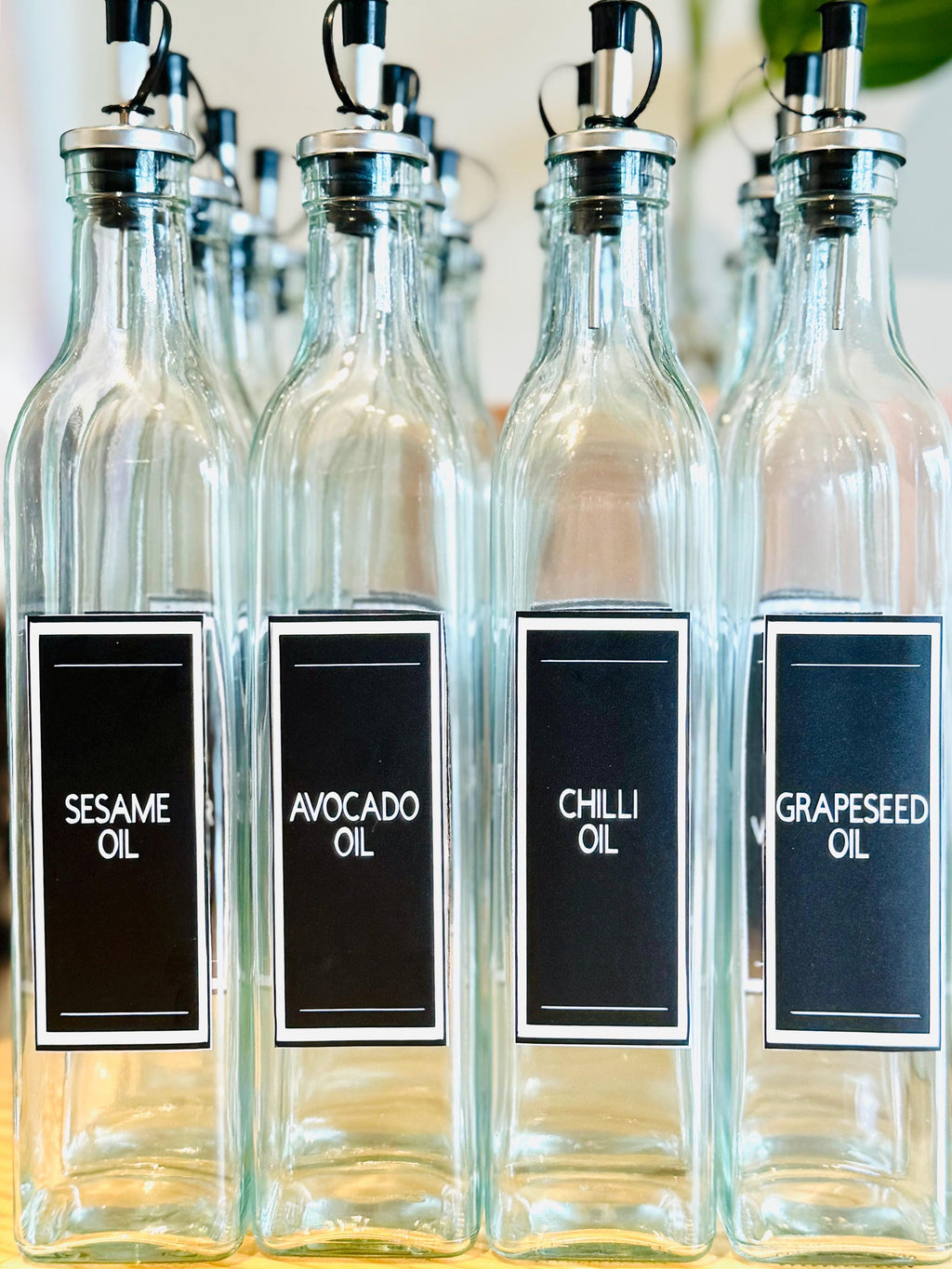 Custom Oil & Vinegar Labels