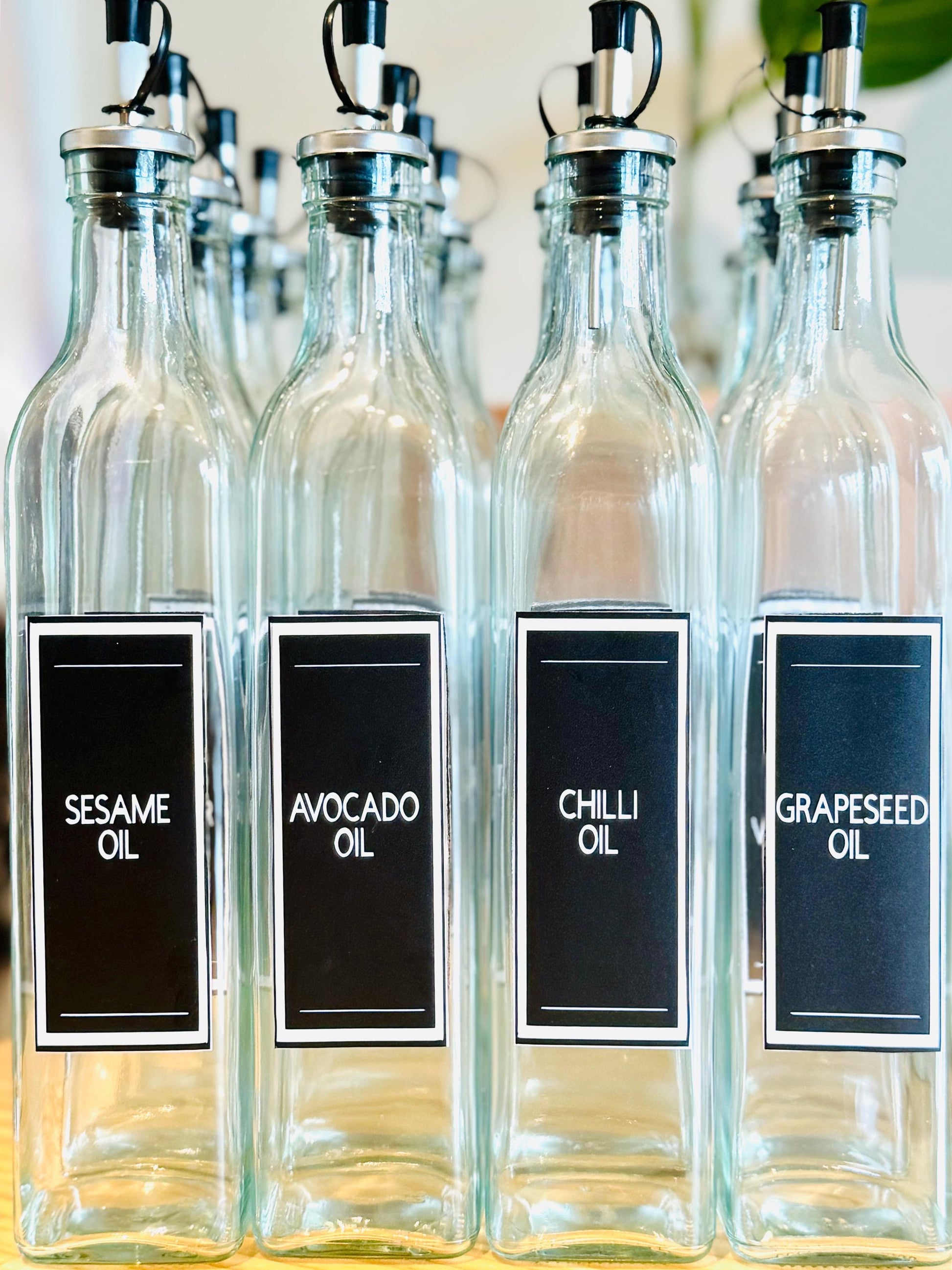 Custom Oil & Vinegar Labels