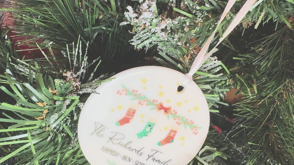 Family Christmas Ornament