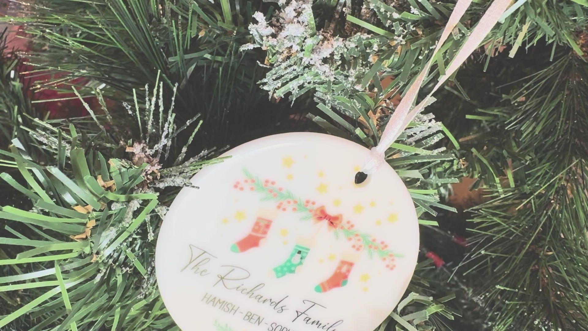 Family Christmas Ornament